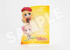 【千の刃濤、桃花染の皇姫】アクリル本棚差しプレート 鴇田 奏海&エルザ・ヴァレンタイン