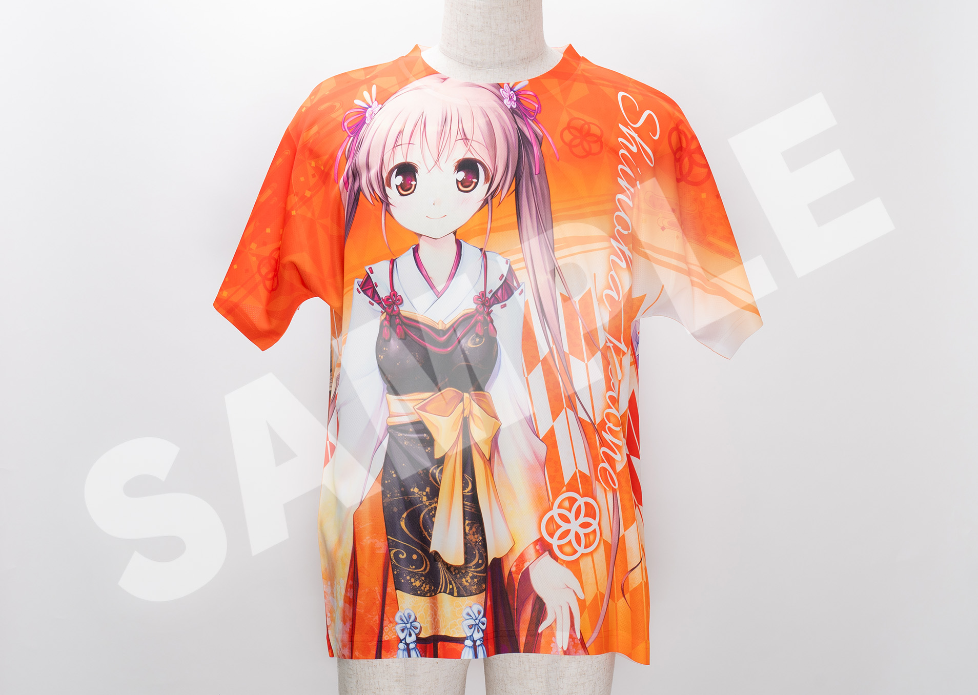千の刃濤、桃花染の皇姫】フルグラフィックTシャツ 椎葉 古杜音
