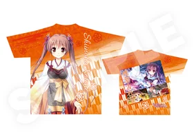 【千の刃濤、桃花染の皇姫】フルグラフィックTシャツ 椎葉 古杜音