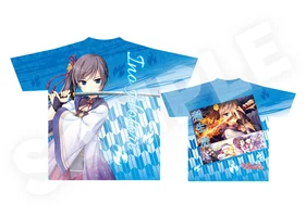 【千の刃濤、桃花染の皇姫】フルグラフィックTシャツ 稲生 滸