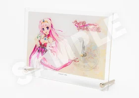 【千の刃濤、桃花染の皇姫】アクリルクロック 宮国 朱璃