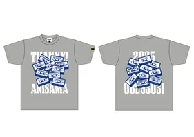 【アニサマ2025】 オフィシャルTシャツ GRAY