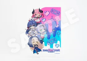 【はじめるセカイの理想論】アクリル本棚差しプレート