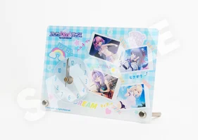 【はじめるセカイの理想論】アクリルクロック