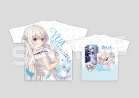 【pieces】フルグラフィックTシャツ 君原 結愛