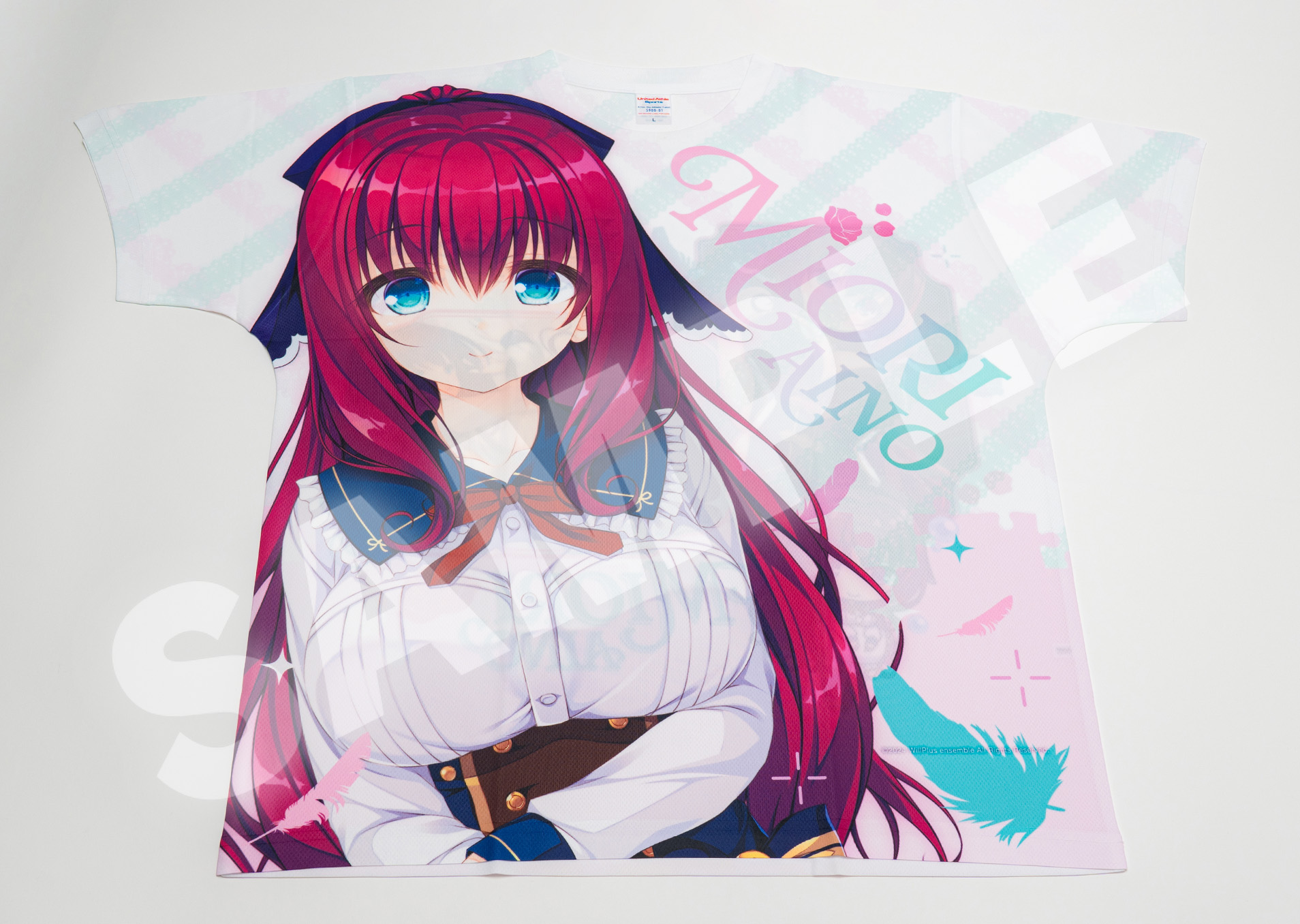 pieces】フルグラフィックTシャツ 藍野 深織 | ドワンゴジェイピーストア