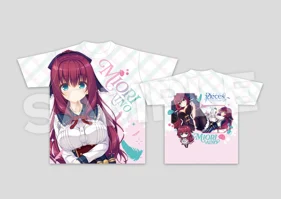 【pieces】フルグラフィックTシャツ 藍野 深織