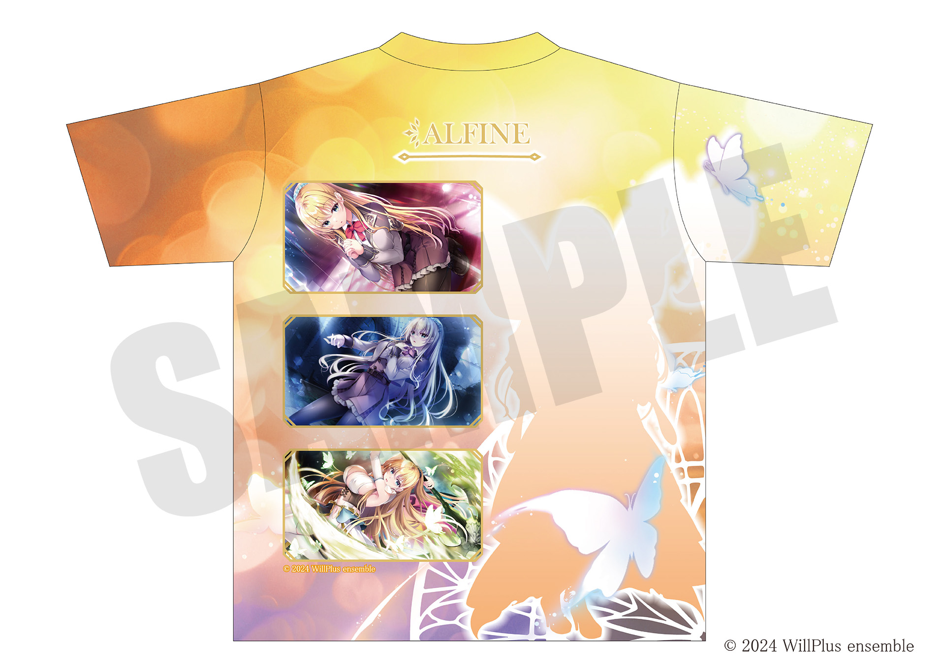 旭光のマリアージュ】フルグラフィックTシャツ アルフィーネ