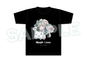 天羽しろっぷ×ニコニコテレビちゃん ヘビーウェイトTシャツ