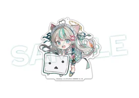 天羽しろっぷ×ニコニコテレビちゃん アクリルキーホルダー
