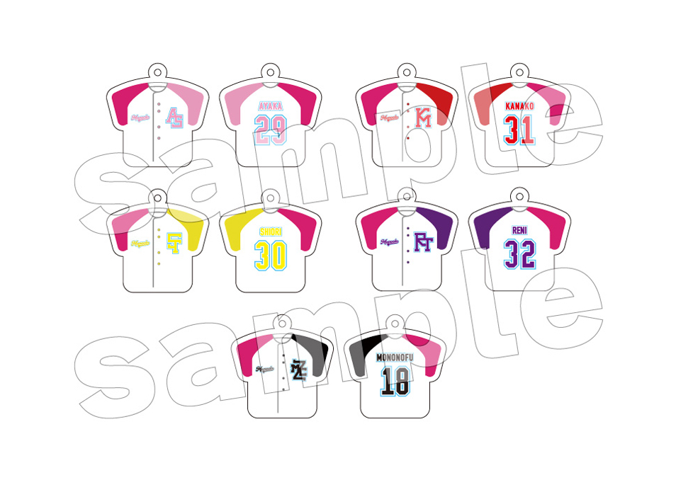 C賞　Momoclo 2025 ユニフォーム型キーホルダー（全4種）
