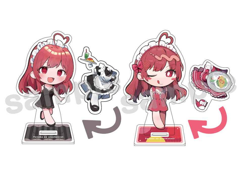 B賞　お着替えアクリルスタンド（全2種）