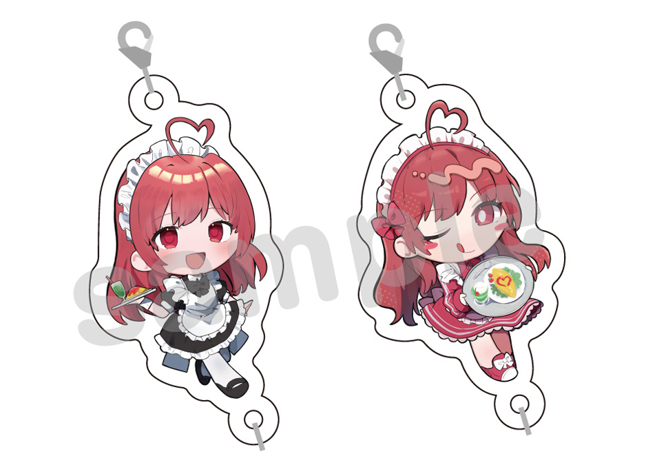 C賞　つながるアクリルチャーム（全2種）