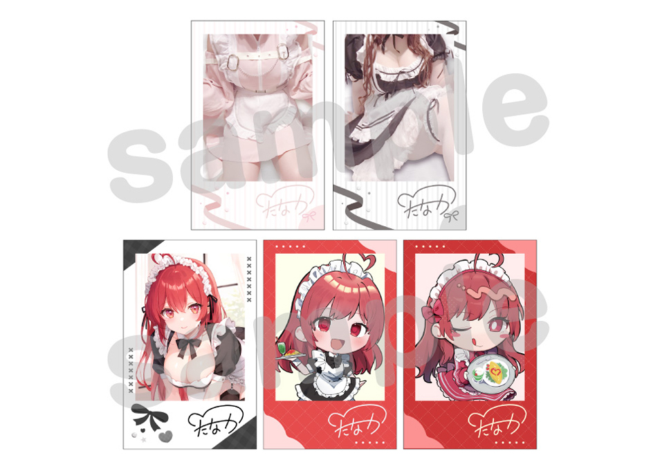 D賞　プリントサイン入り！チェキ風ブロマイド（全5種）