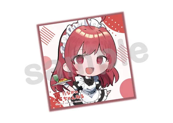 会員限定！スクエア缶バッジ