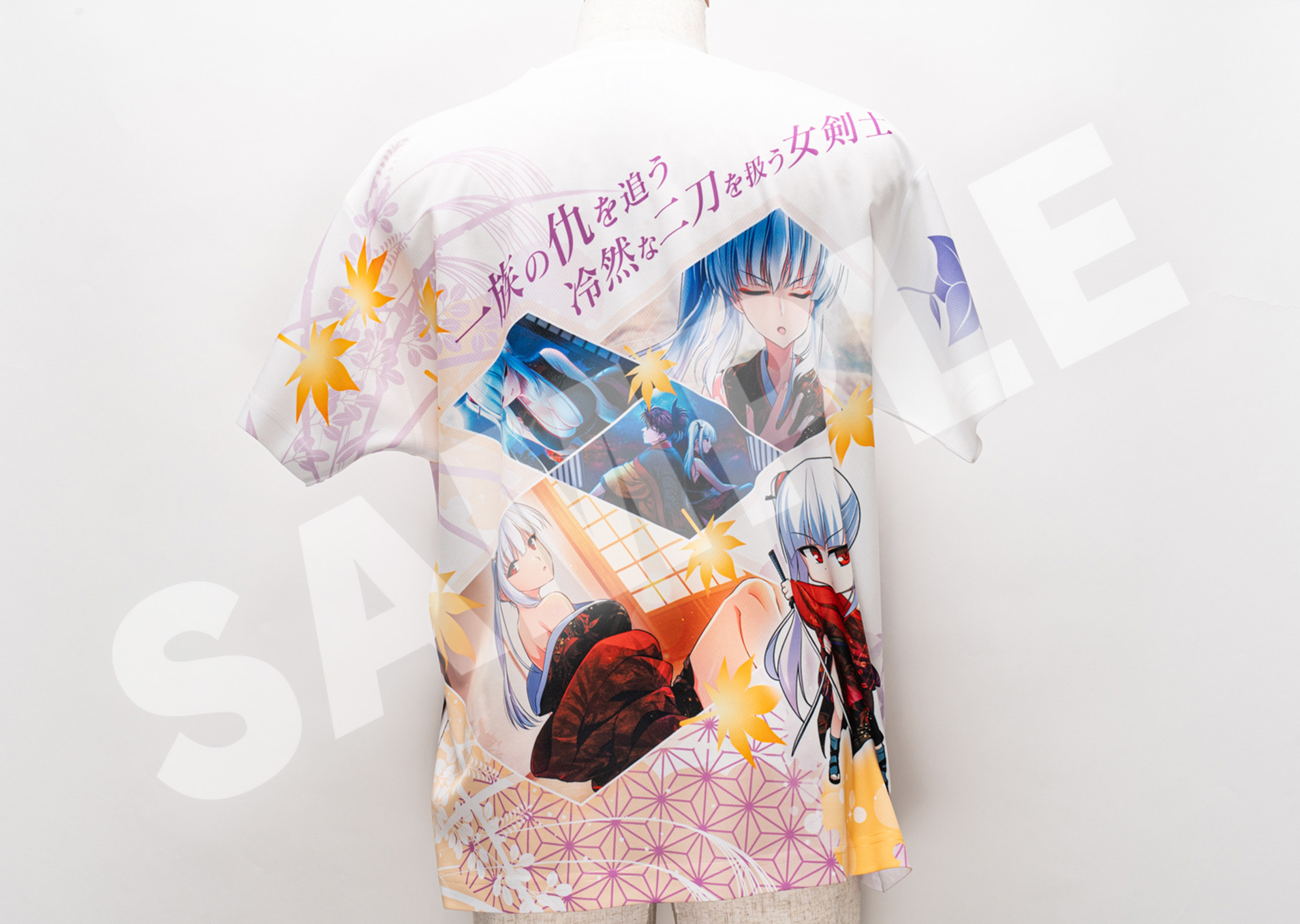八剱伝】フルグラフィックTシャツ 匝瑳 華野 智夜 | ドワンゴ