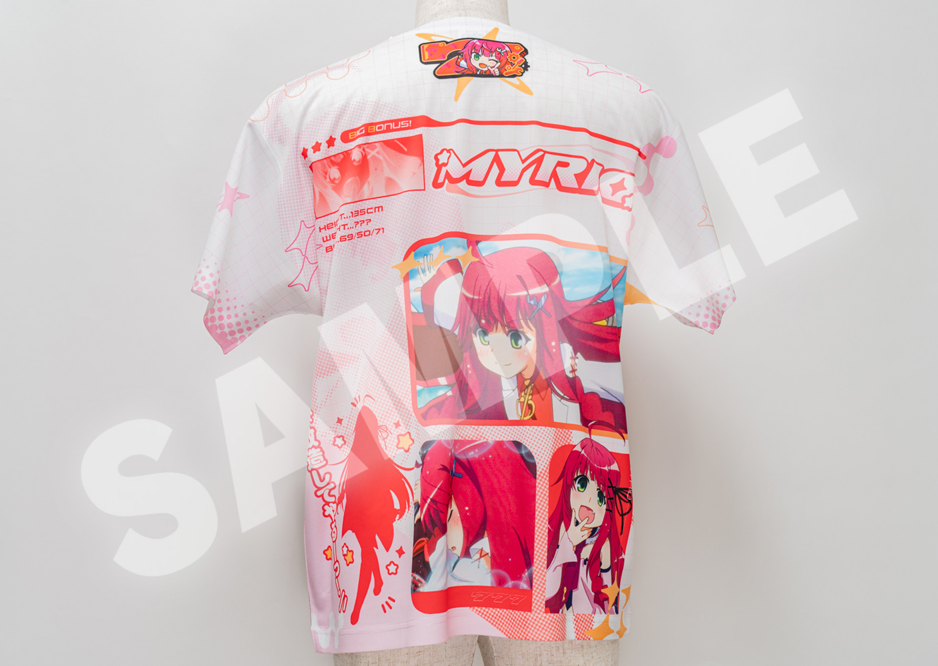 1000ちゃん】フルグラフィックTシャツ ミリオ | ドワンゴジェイピーストア