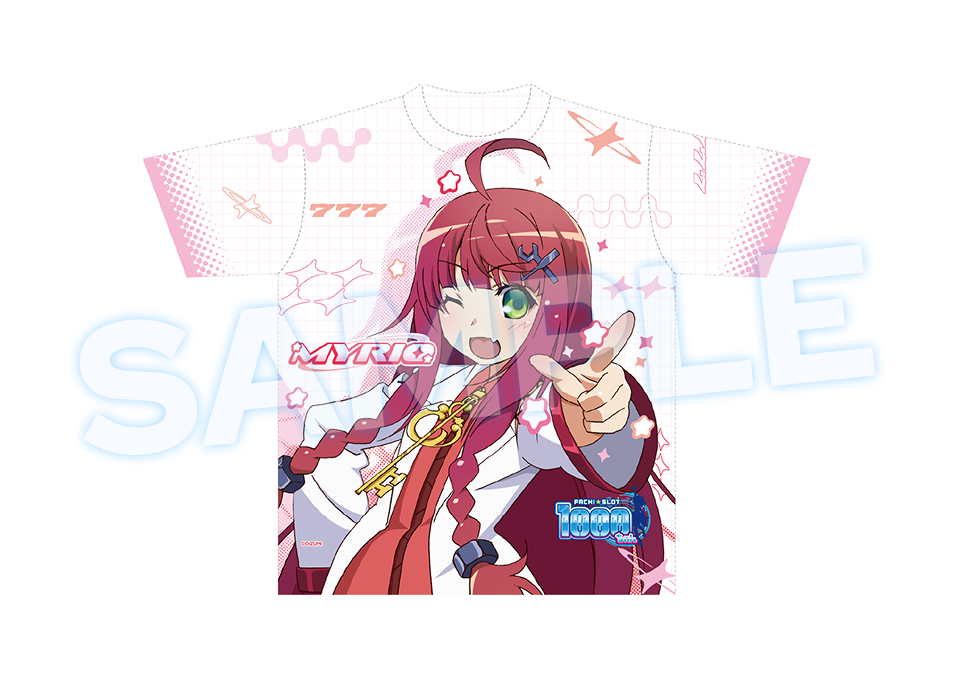 1000ちゃん】フルグラフィックTシャツ ミリオ | ドワンゴジェイピーストア