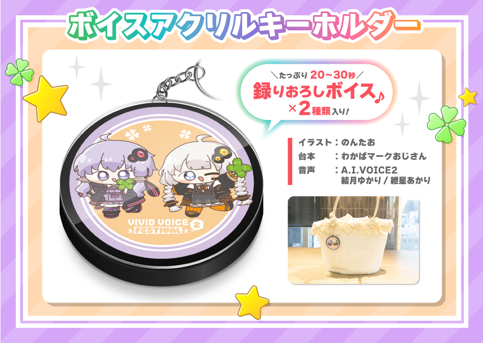 VIVID VOICE FESTIVAL2』開催記念福袋 結月ゆかり/紲星あかり