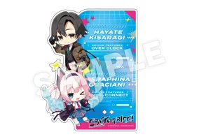 【CRACK≡TRICK!】アクリル本棚差しプレート セラフィナ＆ハヤテ