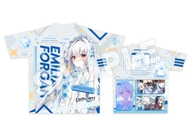 【CRACK≡TRICK!】フルグラフィックTシャツ エミーリア・フォルガン