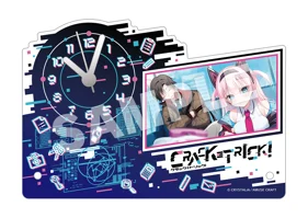 【CRACK≡TRICK!】アクリルクロック