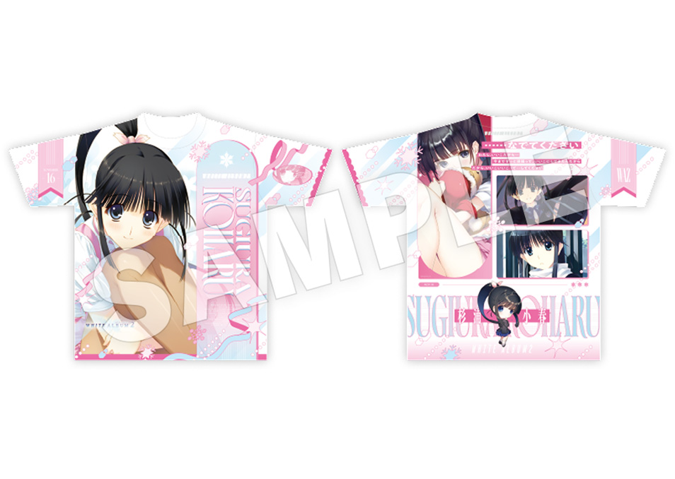 WHITE ALBUM2】フルグラフィックTシャツ 小木曽雪菜 | ドワンゴ