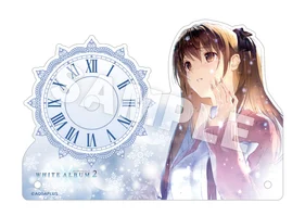 【WHITE ALBUM2】アクリルクロック 小木曽雪菜