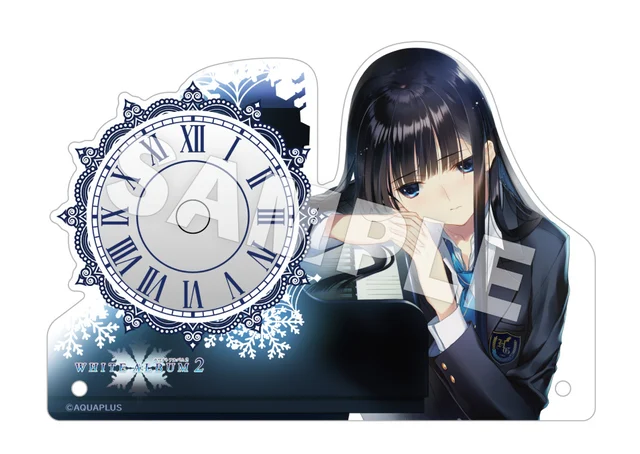 【WHITE ALBUM2】アクリルクロック 冬馬かずさ