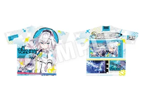 【ディメンション凸ラバース!!】フルグラフィックTシャツ 夜乃 桜