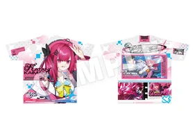 【ディメンション凸ラバース!!】フルグラフィックTシャツ 海漫 華淡