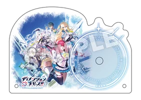 【ディメンション凸ラバース!!】アクリルクロック