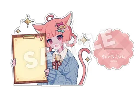 【けものティータイム】ビッグアクリルメモボード マカロン