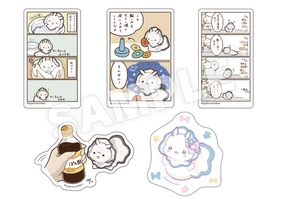 【カキウミウシ】ステッカーセット(全5種)