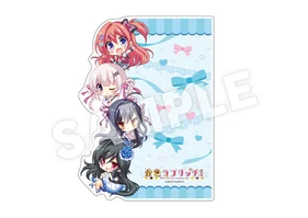 【金色ラブリッチェ】アクリル本棚差しプレート デザインB