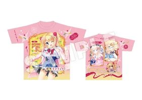 【金色ラブリッチェ】フルグラフィックTシャツ 玲奈