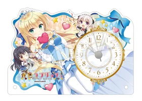 【金色ラブリッチェ】アクリルクロック A
