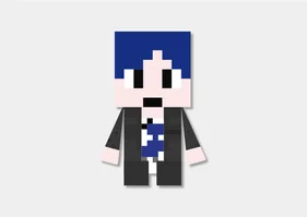 【受注】【まじめにヤバシティ】マインクラフト ぬいぐるみ 鬱先生