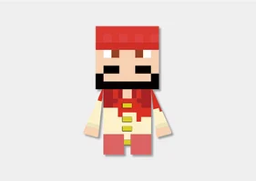 【受注】【まじめにヤバシティ】マインクラフト ぬいぐるみ トントン
