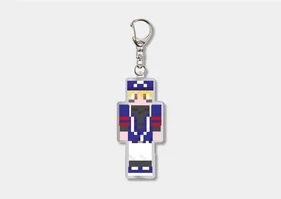 【受注】【まじめにヤバシティ】マインクラフト アクリルキーホルダー シャオロン