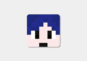【受注】【まじめにヤバシティ】マインクラフト スクエア缶バッジ 鬱先生