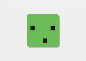 【受注】【まじめにヤバシティ】マインクラフト スクエア缶バッジ ゾム