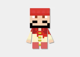 【一般販売】【まじめにヤバシティ】マインクラフト ぬいぐるみ トントン