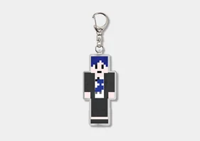 【一般販売】【まじめにヤバシティ】マインクラフト アクリルキーホルダー 鬱先生