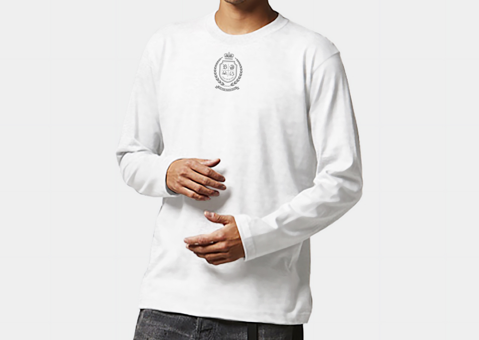 ロングスリーブTシャツ（ホワイト）
